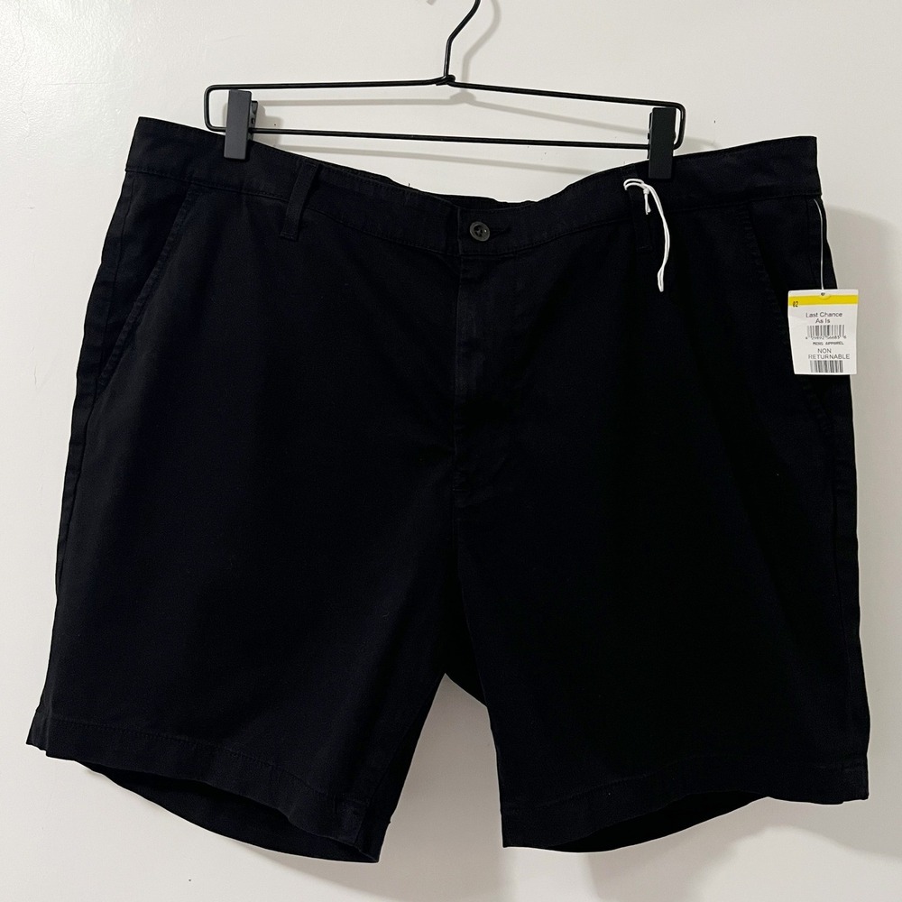 AG Adriano Goldschmied Cipher Slim Short Mens 40 Black Stretch Twill